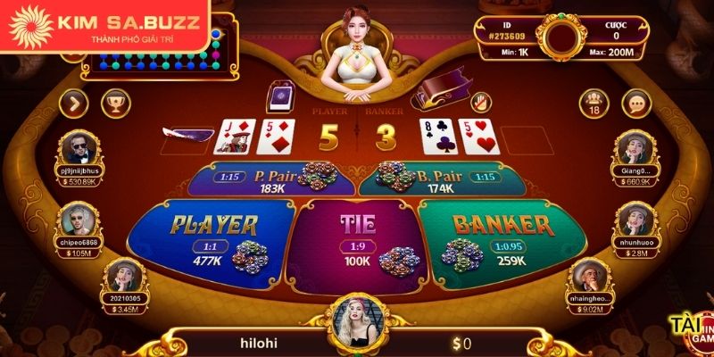 Baccarat Kimsa Online Bí Quyết Soi Cầu Độc Đáo Từ Chuyên Gia 2 Player cửa người chơi Baccarat Kimsa online