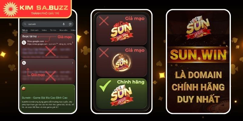 Cảnh Báo Sunwin Đang Bị Làm Giả – Người Chơi Cần Thận Trọng 2 Cách bảo vệ bản thân trước nguy cơ giả mạo