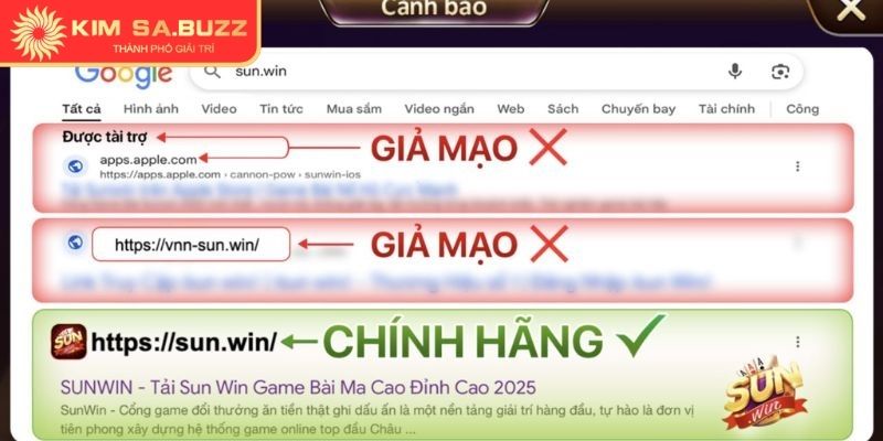 Cảnh Báo Sunwin Đang Bị Làm Giả – Người Chơi Cần Thận Trọng 1 Cảnh báo Sunwin đang bị làm giả