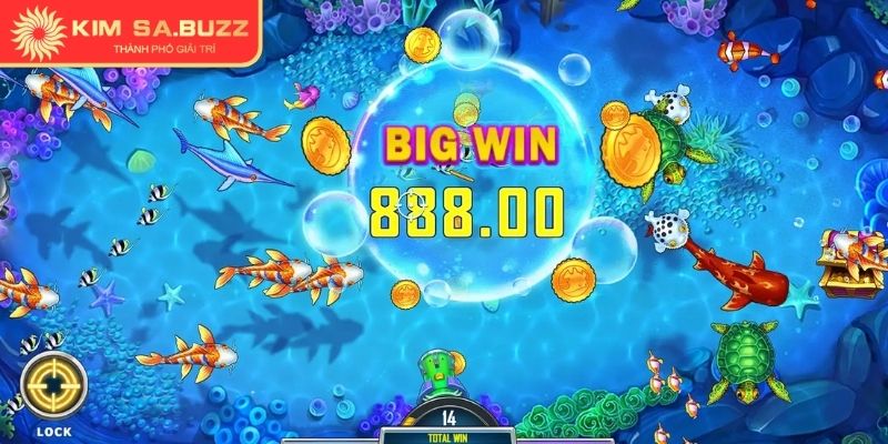 Chiến lược tích lũy xu từ cá nhỏ trong TP bắn cá Kimsa dễ dàng